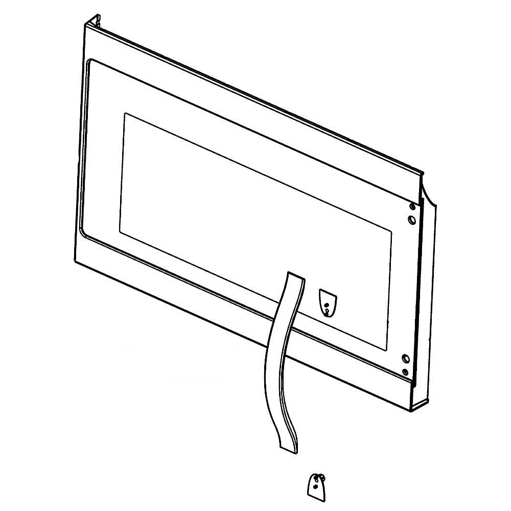Whirlpool Door-Outer - W10727608