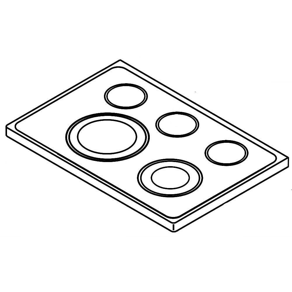 Whirlpool Range Cooktop - W10884395