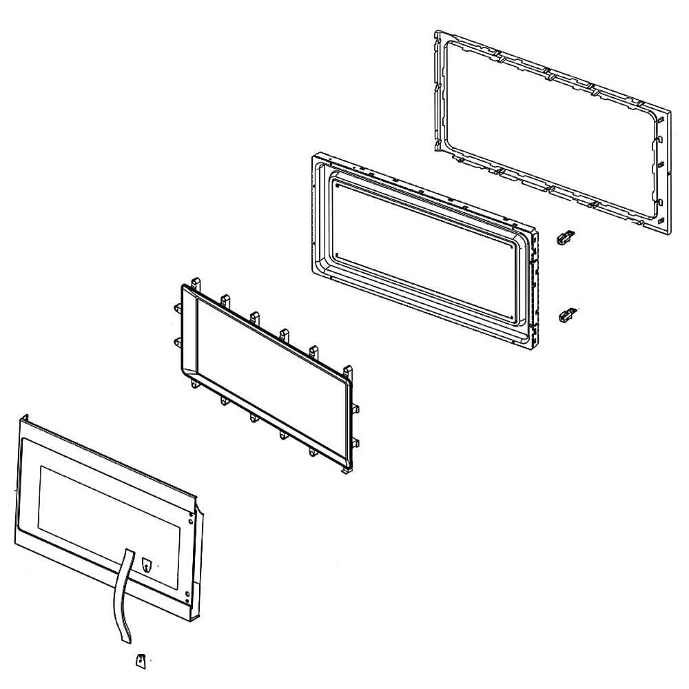 Whirlpool Door/Mw - W10893437