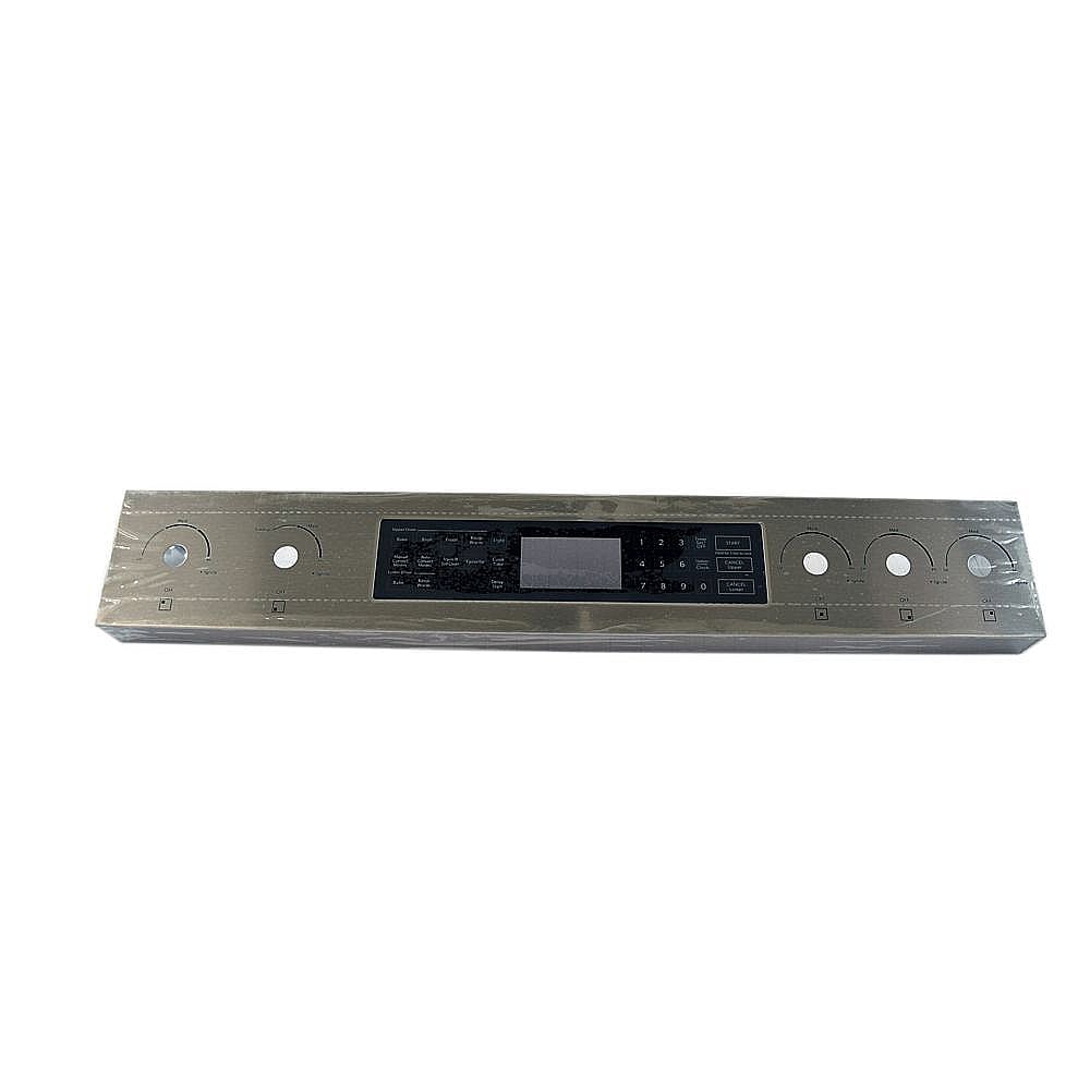 Whirlpool Range Control Panel Assembly (Stainless) - W10919303