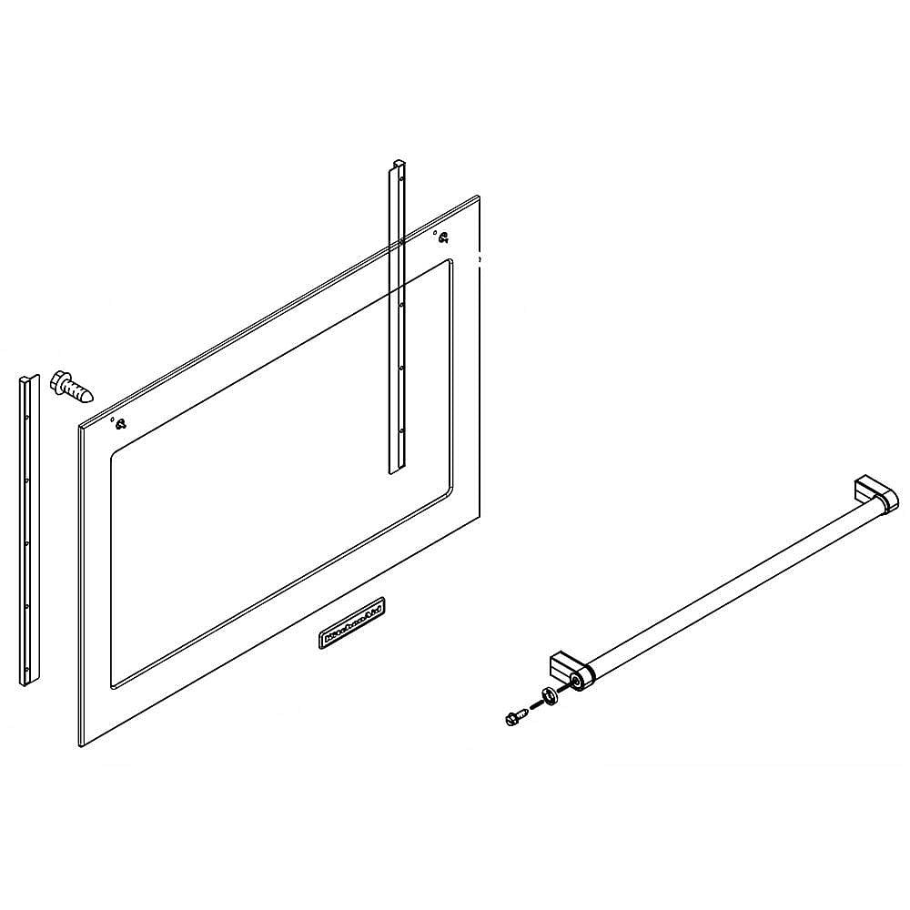 Whirlpool Glass-Door - W11156497