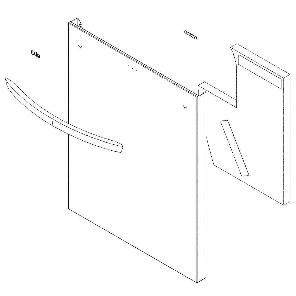 LG Front Cover Assembly - ACQ88048202