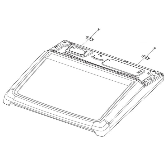 Samsung Assembly Cover Top;Dv7000R,Dve - DC97-21430B