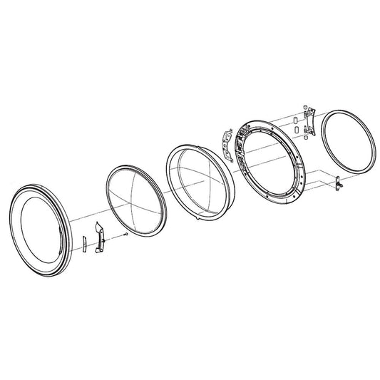 LG Door Assembly - ADC30003005