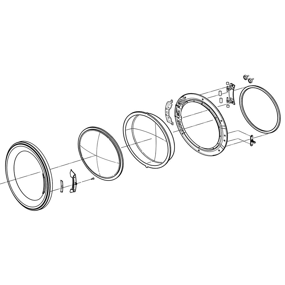 LG Door Assembly - ADC72301113