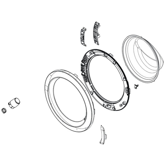 LG Door Assembly - ADC74154930