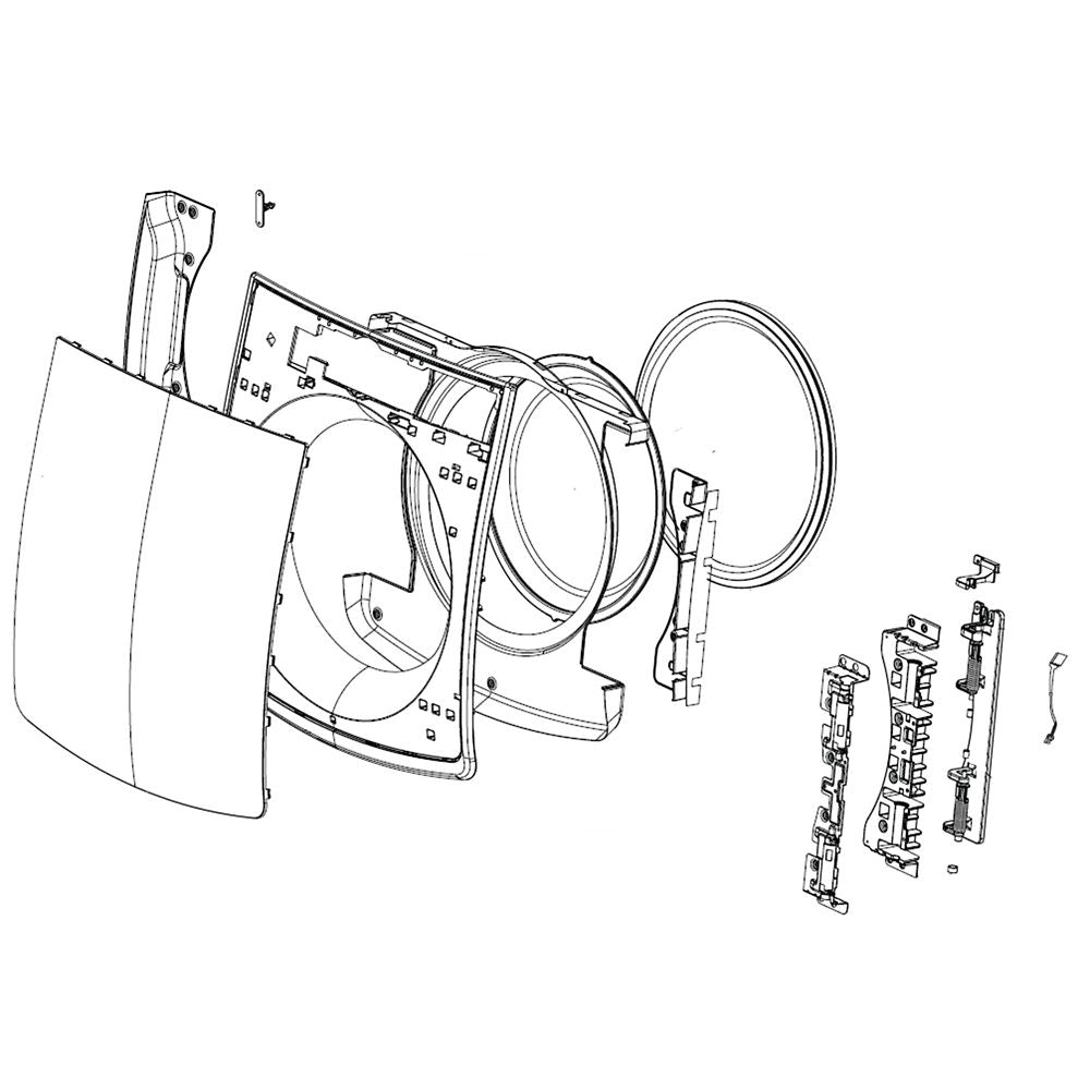 LG Door Assembly - ADC75446401
