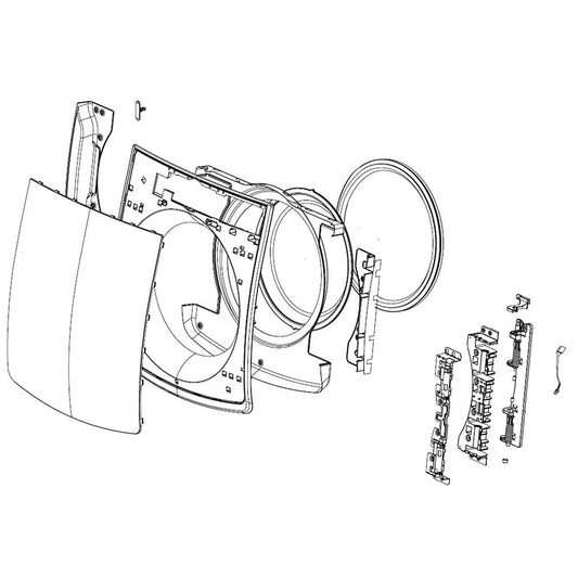 LG Door Assembly - ADC75446401