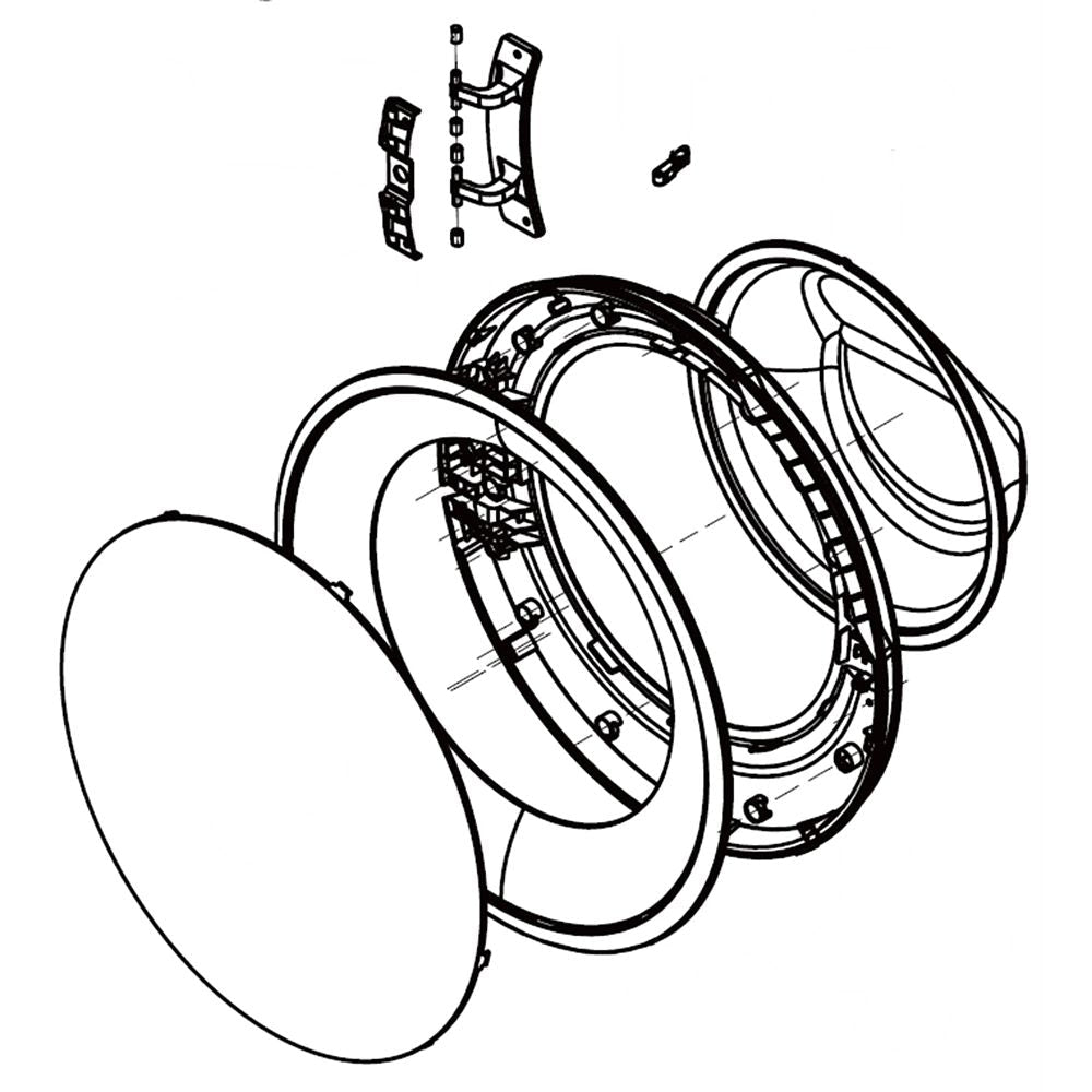 LG Door Assembly - ADC76406401