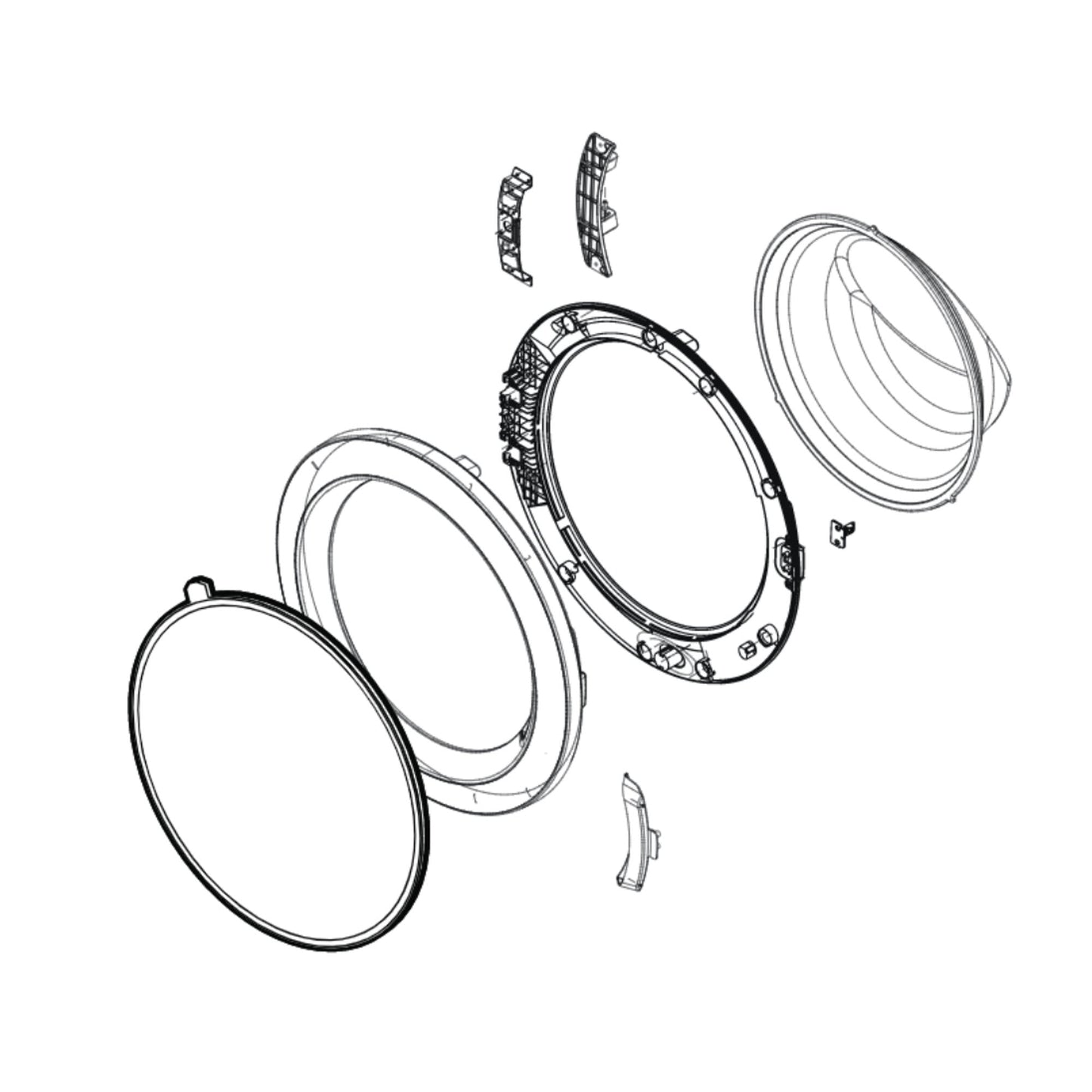LG Door Assembly - ADC76886112