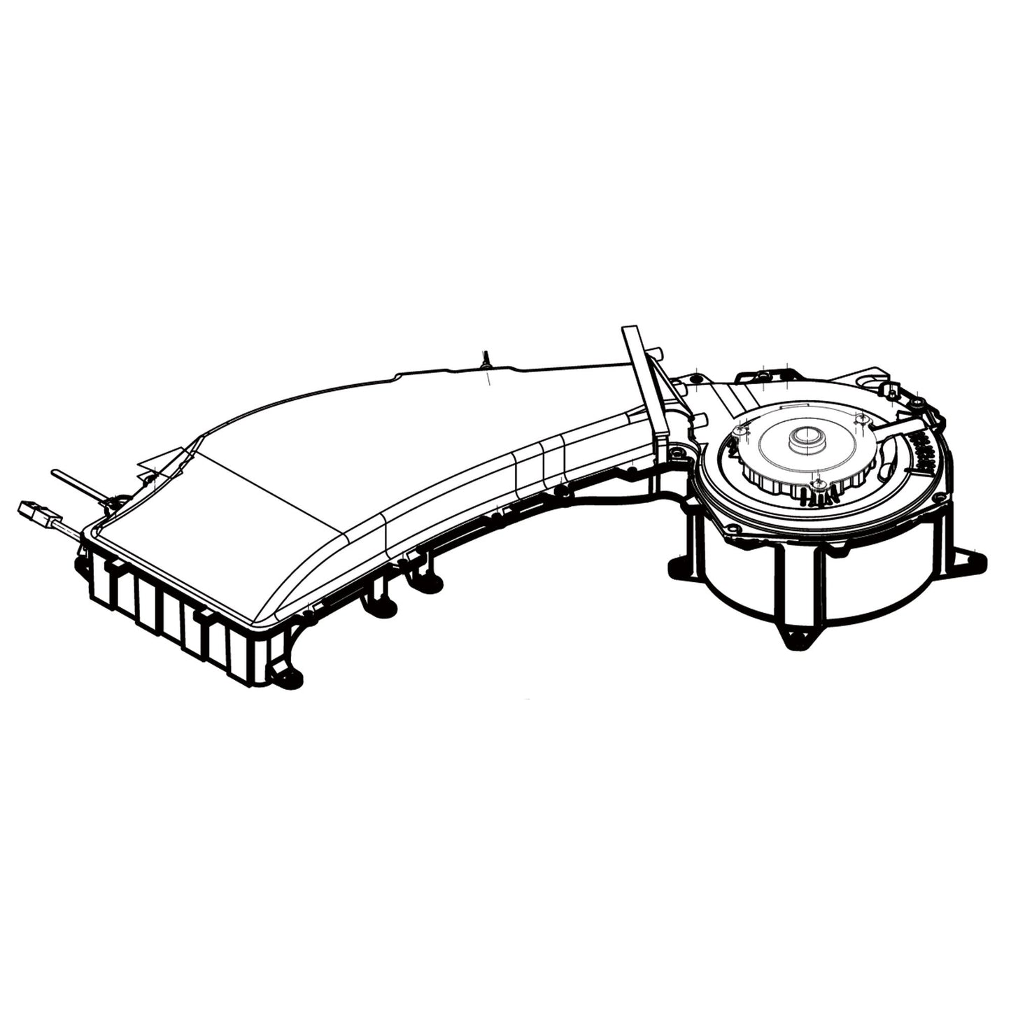 LG Duct Assembly - ADJ73472401