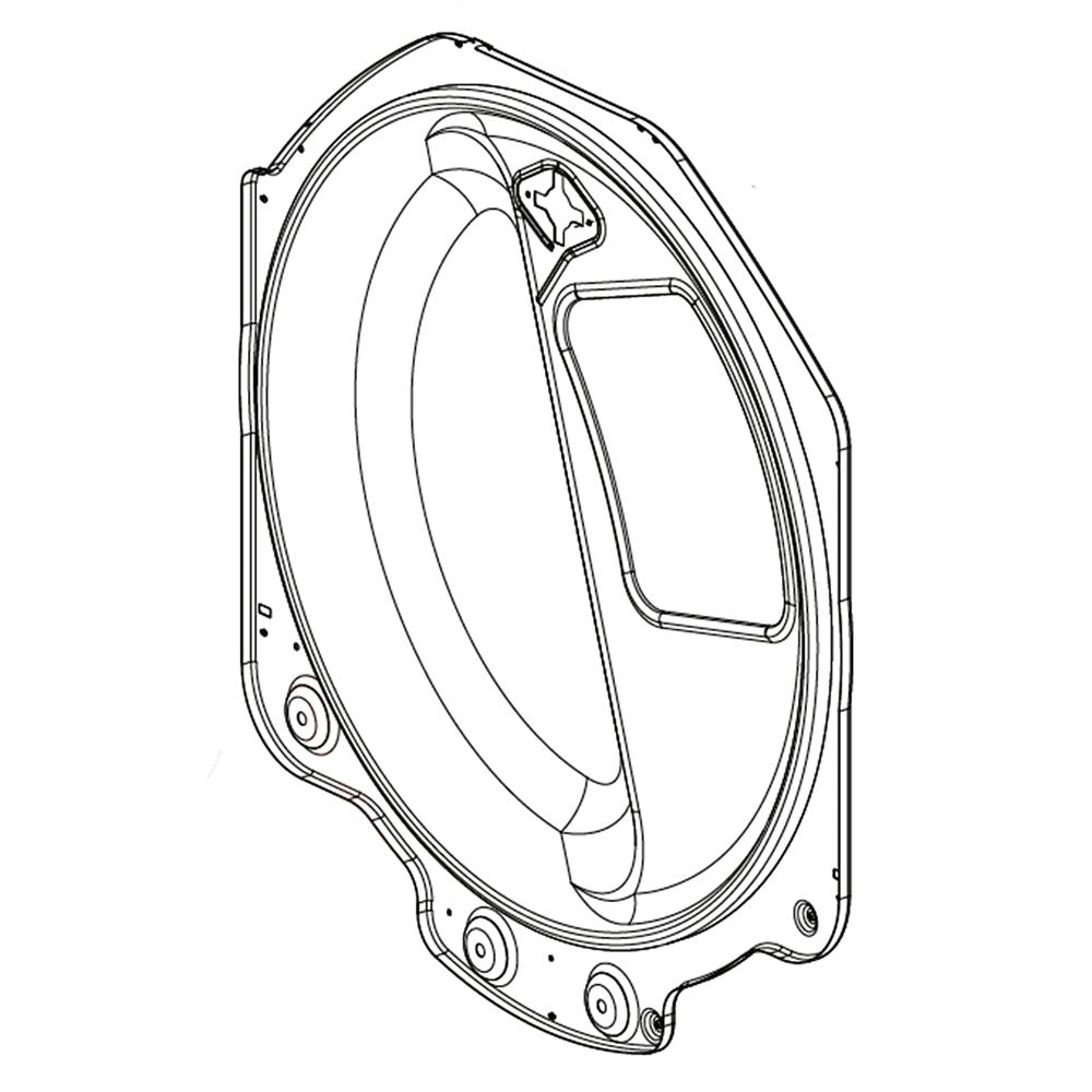LG Drumrear Tub - MJT62002905