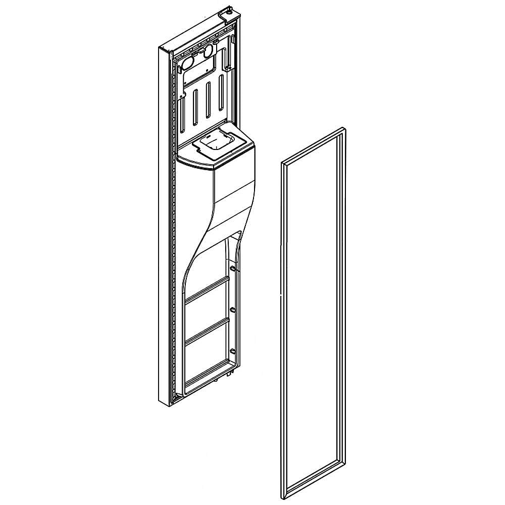 Whirlpool Refrigerator Freezer Door Service Kit 69 - LW11038922