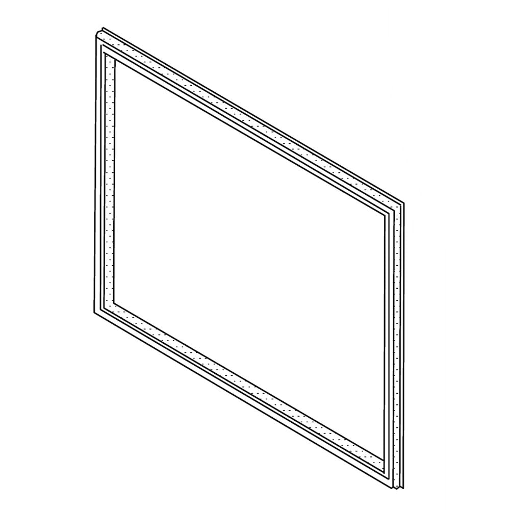 Whirlpool Refrigerator Gasket Panel- Gra - W10443312