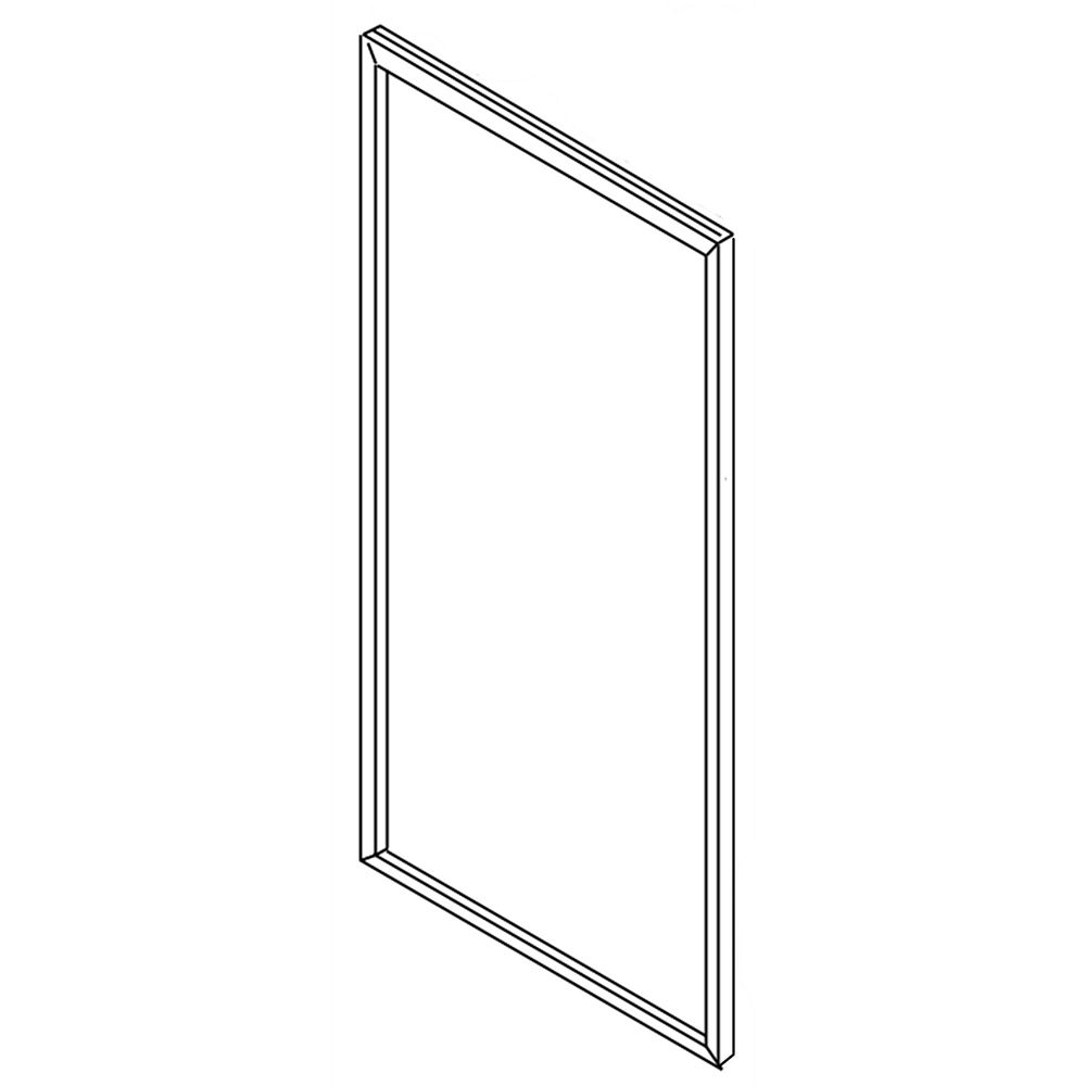 Whirlpool Refrigeration Appliance Door Gasket (Gray) - W10733692
