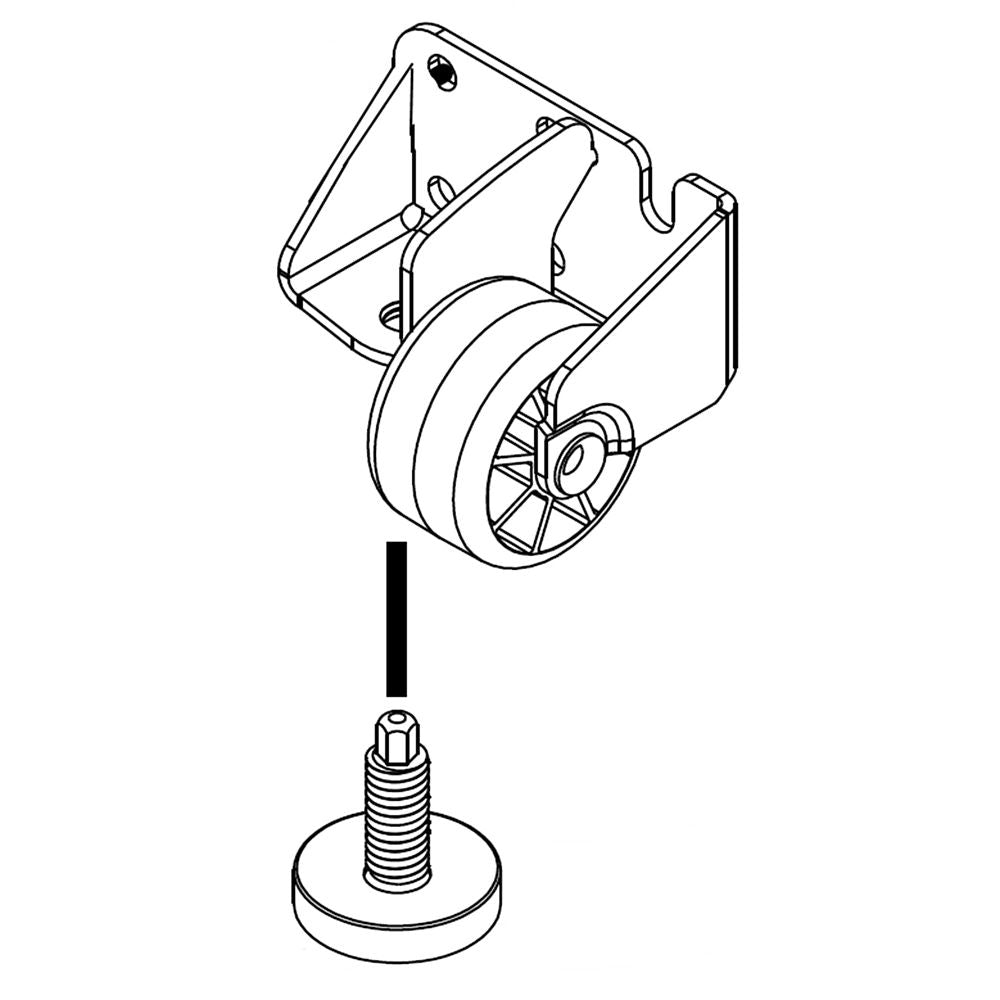 Whirlpool Refrigerator Roller-Cab - W11084045