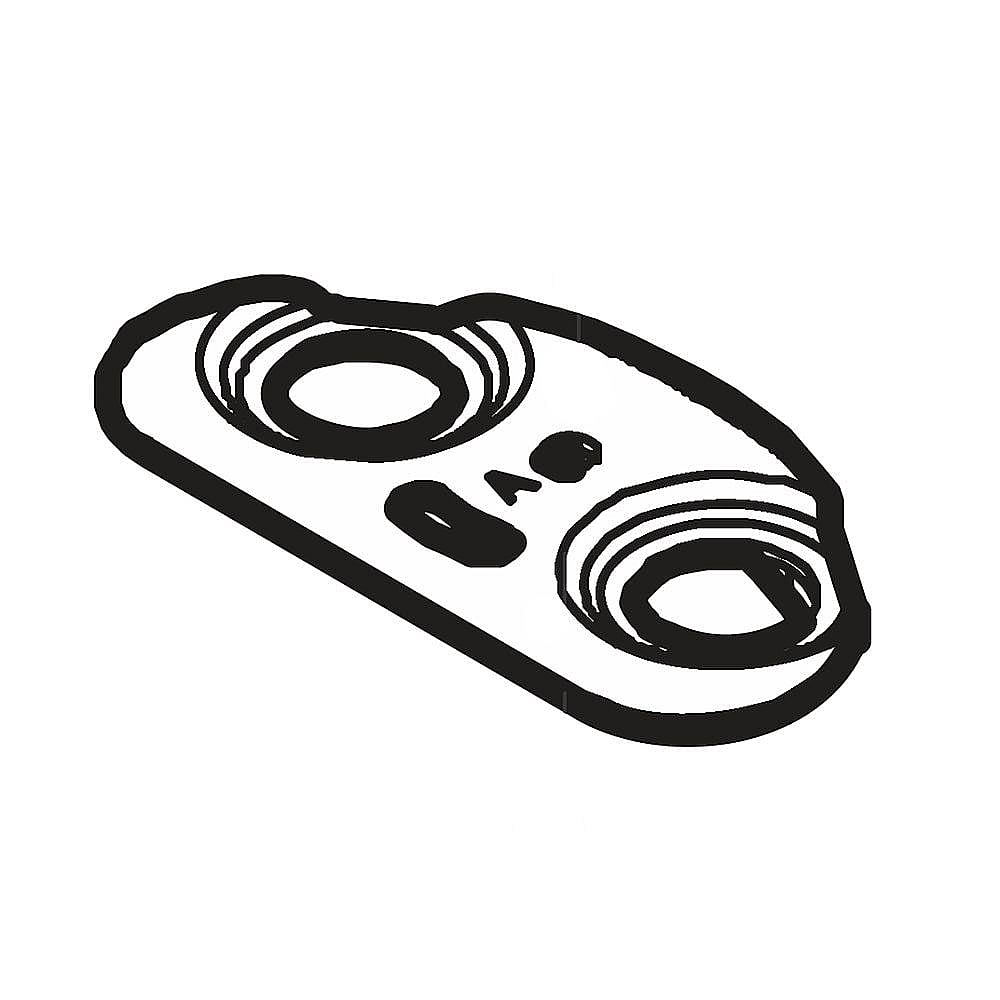 Electrolux Door Stop,Gray,Frzr - 240312419