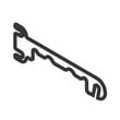 Electrolux Spacer,Door,Lower Lh - 241868202