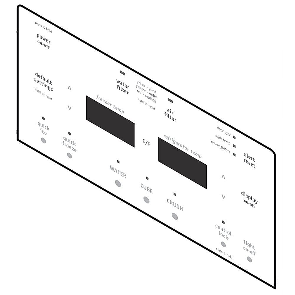 Electrolux Switch-Membrane - 242167026