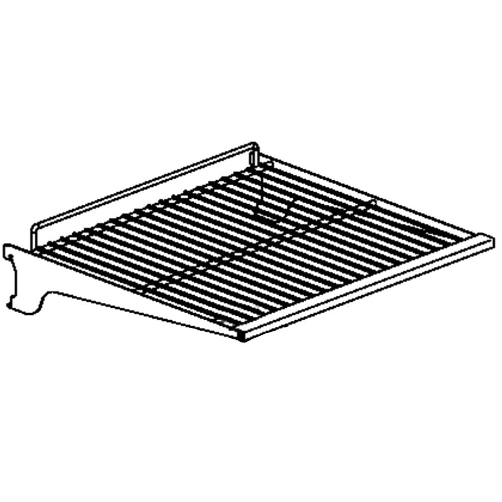 GE Fz Wire Cant Shelf - WR71X10223