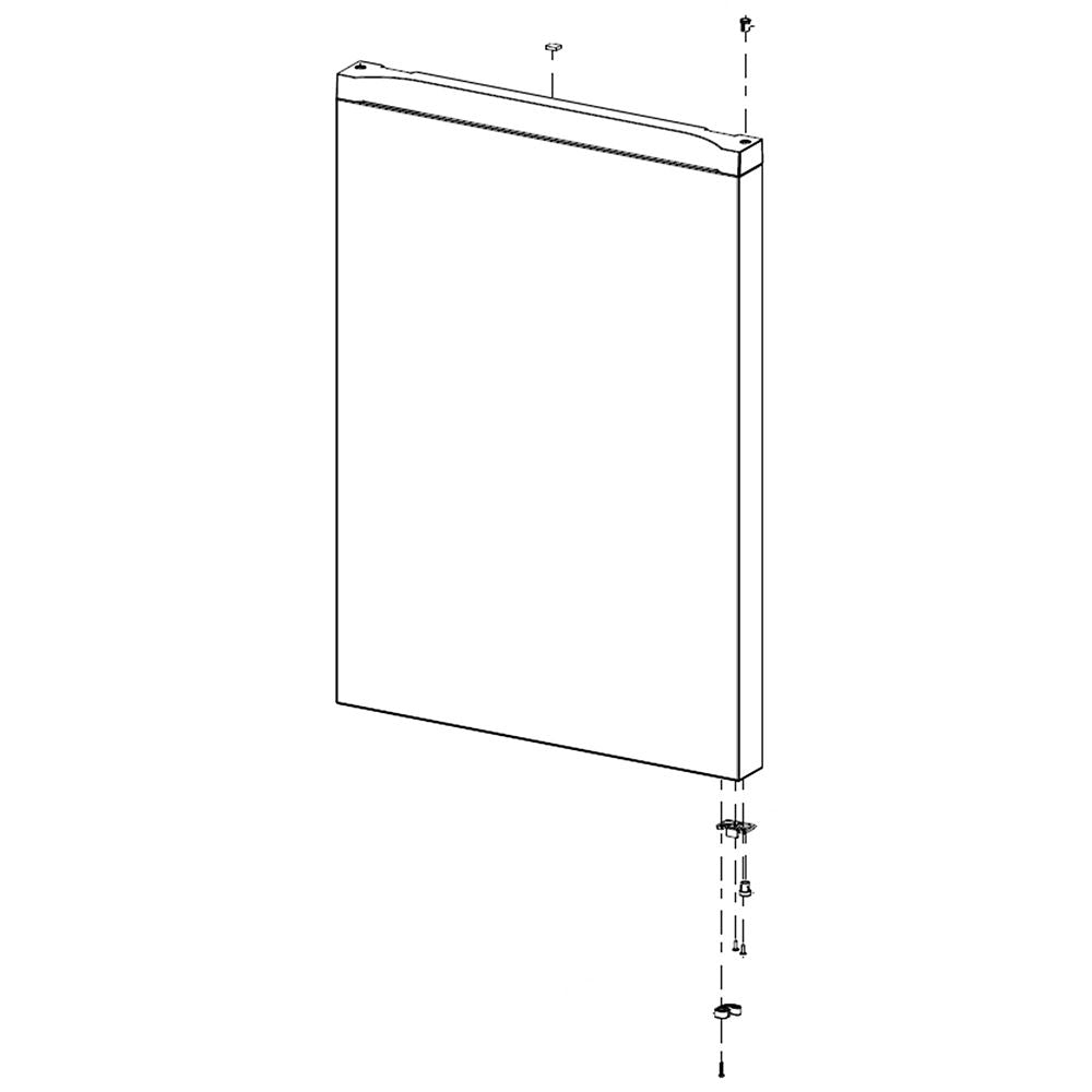 Samsung Assembly Door Foam-Ref - DA91-04686A
