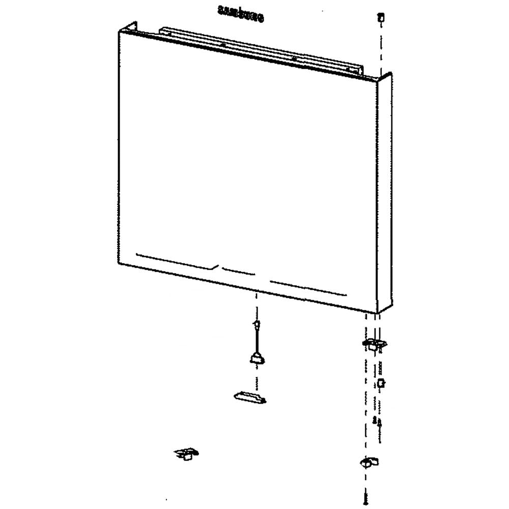 Samsung Assembly Door Foam-Fre - DA91-04694B
