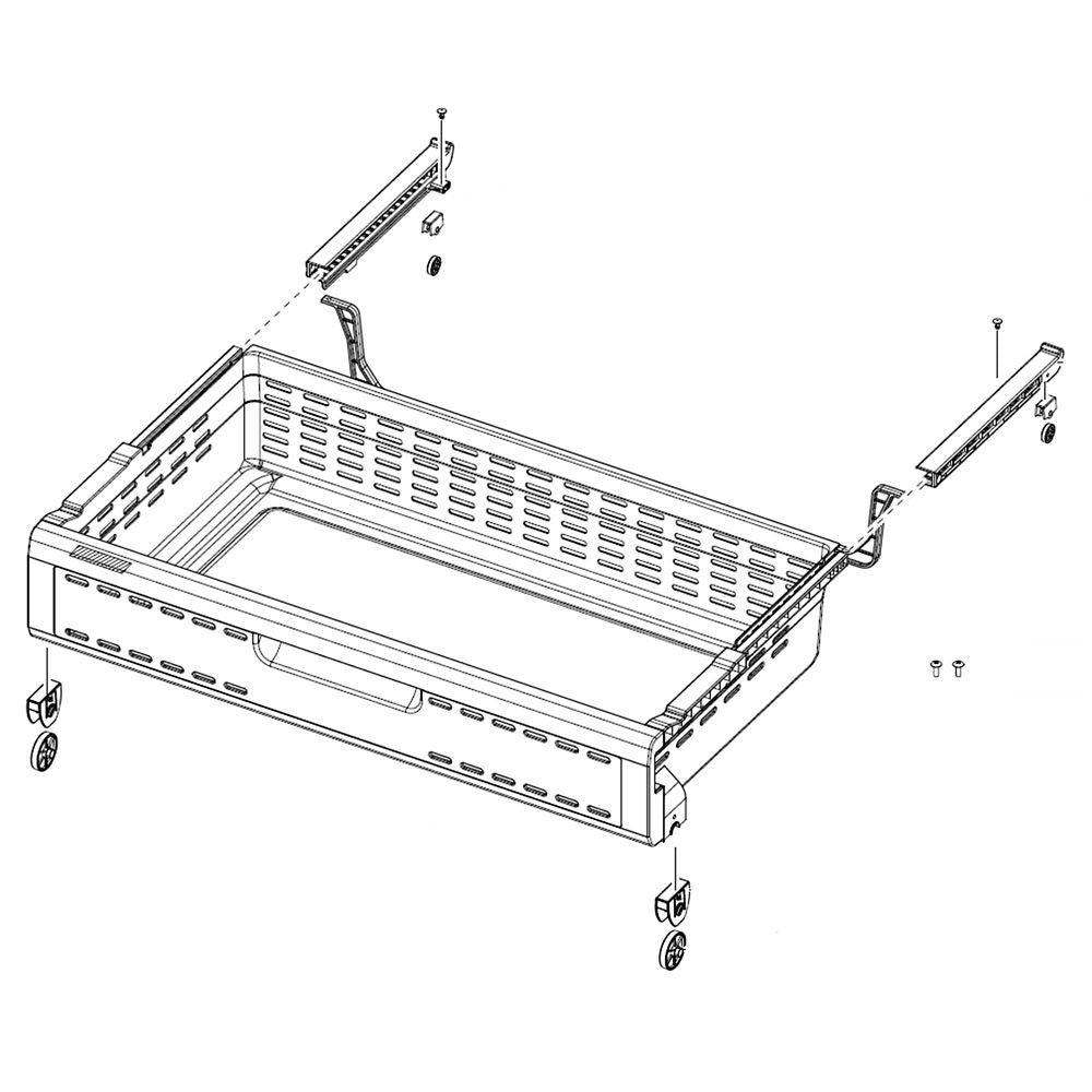 Samsung Tray-Fre Up Assembly - DA97-08439F