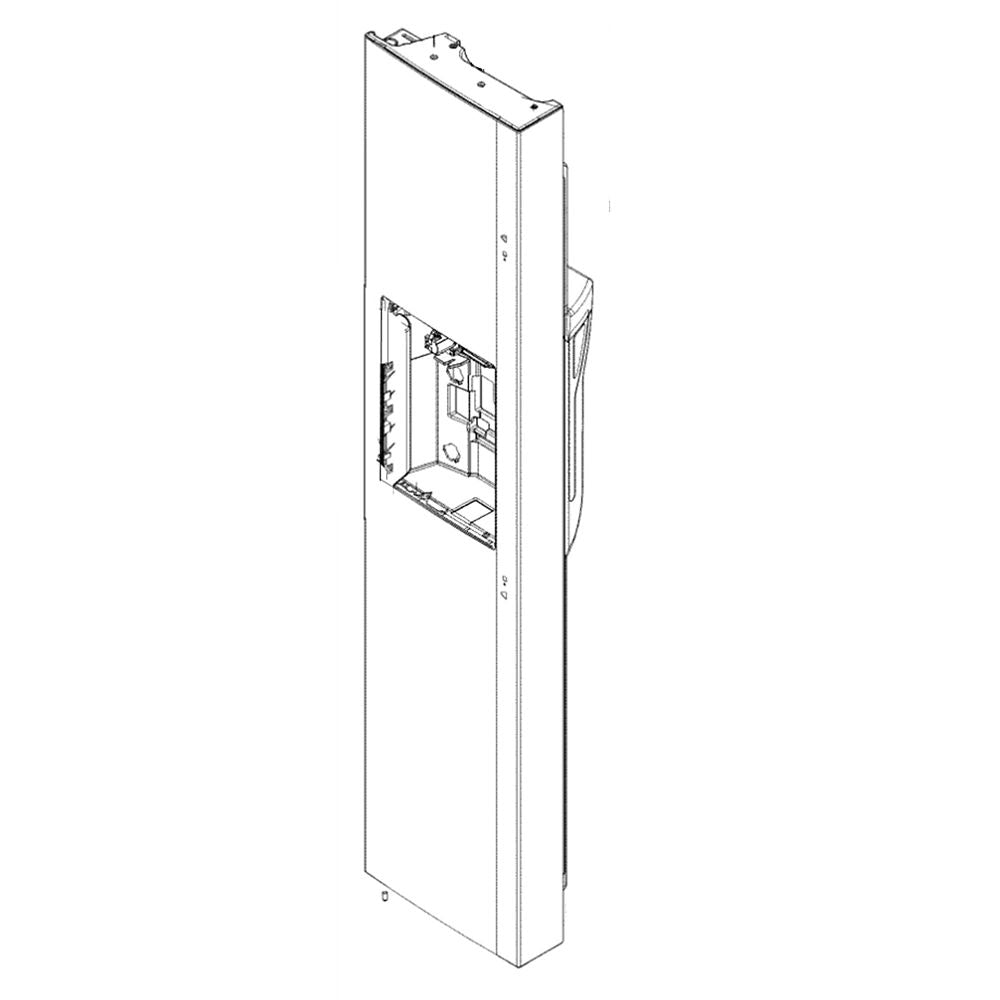 LG Freezer Door Foam Assembly - ADD74296444