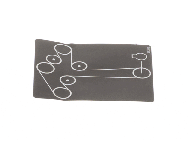 Toro Decal-Routing, Belt - 99-3943