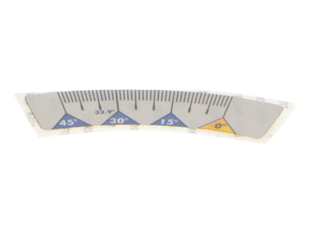 Ryobi Elect. Tools Label Bevel Scale - 089100121911