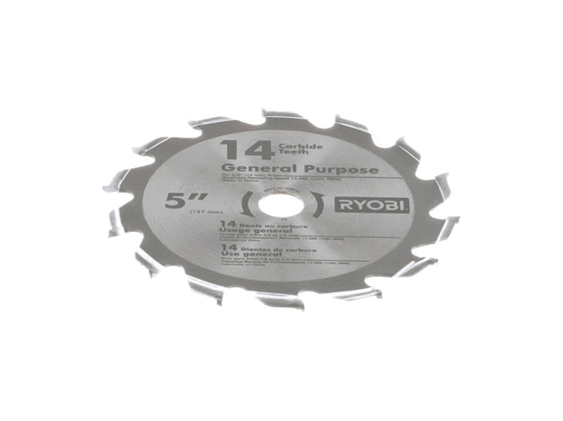 Ryobi Elect. Tools Saw Blade (5 X 14T) - 089230100053