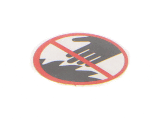 Ryobi Elect. Tools Label Guard Warning - 867227001
