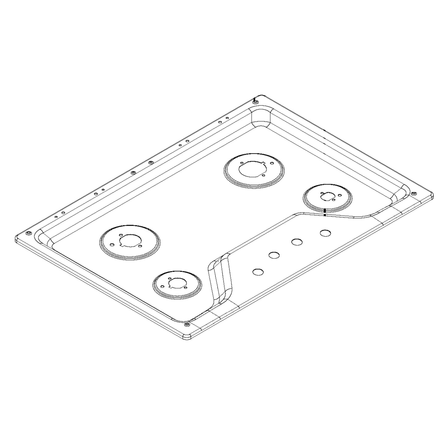 Whirlpool Cooktop - W10597071