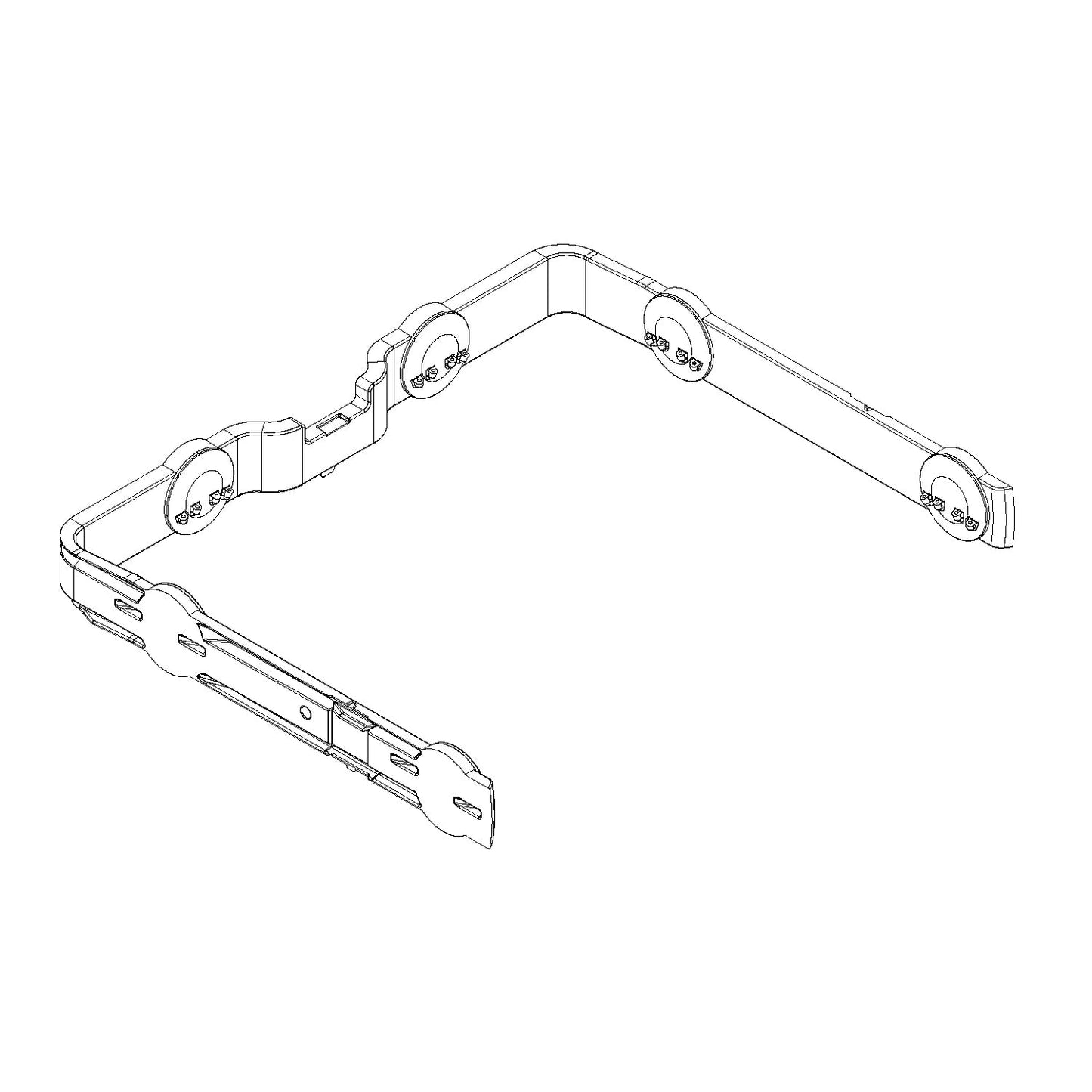 Whirlpool Dishwasher 3D Wash Water Feed - W10669906