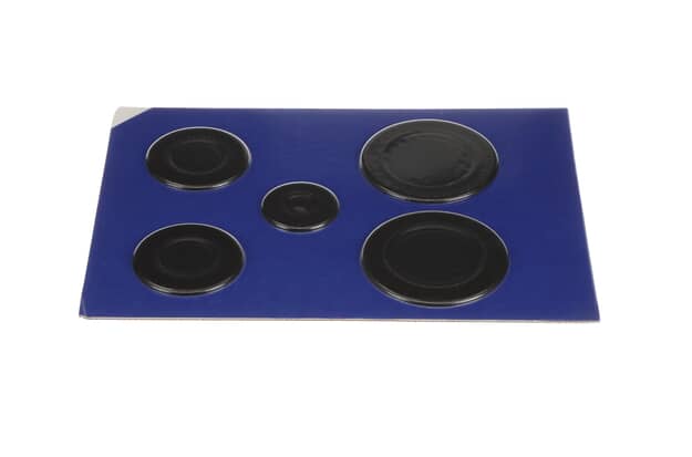 Whirlpool Cooktop Burner Cap Set (Black) - W10832694