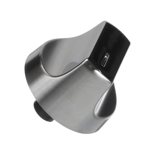 Whirlpool Range Surface Burner Knob (Stainless) - W11211501
