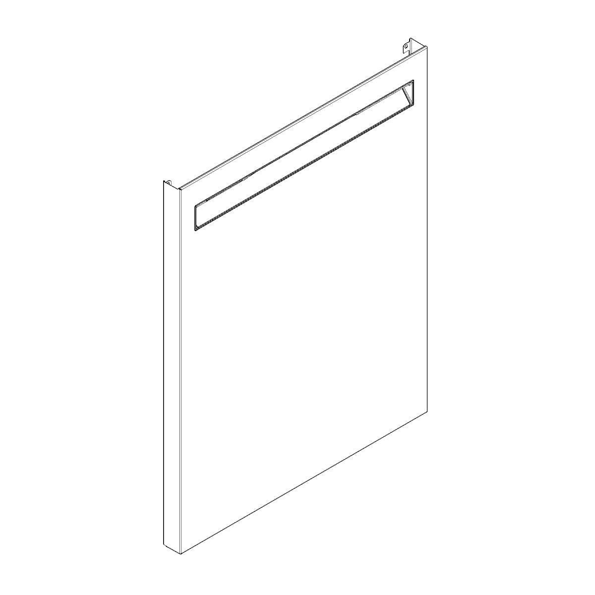 Whirlpool Front Panel Assy-Fid,478,Wp,Wh - W11462450