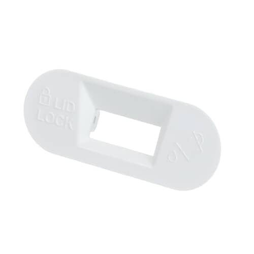 Whirlpool Washer Lid Lock Bezel (White) - W11545554