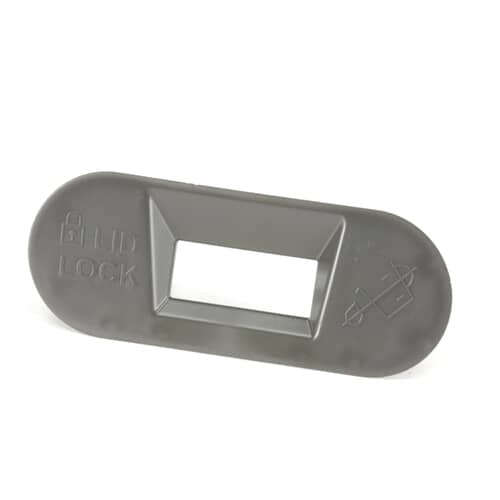 Whirlpool Bezel-Lid Lock Tempest Grey So - W11559688