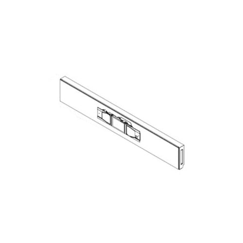 Whirlpool Console Ptm Assy Cmb S5 Blk Wh - W11600630