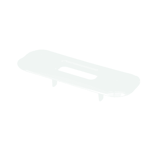 Whirlpool Bezel-Lid,Lock,White - W11643703