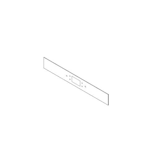 Whirlpool Console Ptm Assy Sgl S7 Sst Wh - W11670543
