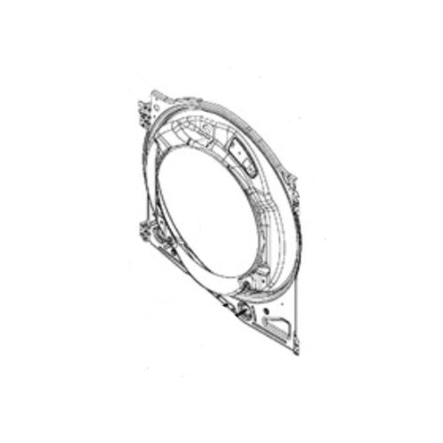 Whirlpool Bulkhead Front - Alpha, Wht - W11712678