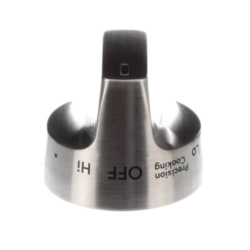 GE Range Control Knob (Stainless Steel) – WB03X31671