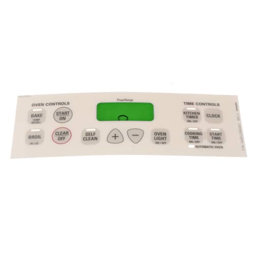 GE Faceplate Graphics Asm - WB27T10514