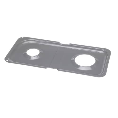 GE Double Gray Porcelain Pan Left - WB34K10026
