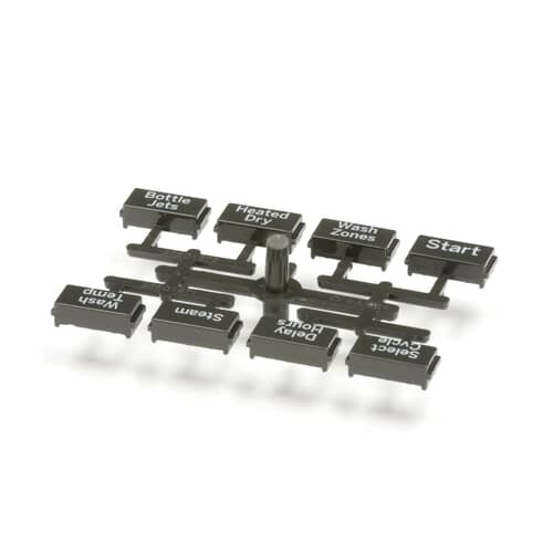 GE Button And Graphic Asm - WD09X21694