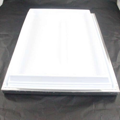 Whirlpool Refrigerator Freezer Door Assembly (Stainless) - 13109217SQ