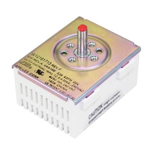 Whirlpool Range Cooktop Element Control - W10161713