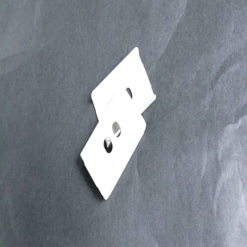 Whirlpool Wall Oven Door Glass Retainer (Biscuit) - W10205119